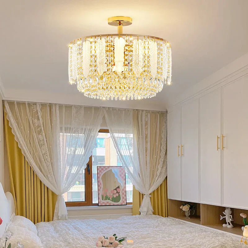 Crystal Chandelier Light for Elegant Home Decor