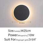 Modern Touch Sensor LED Wall Lamps for Indoor Lighting