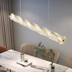 Elegant Crystal Pendant Chandelier for Modern Dining Rooms