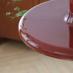 Red Chandelier: Danish Style Modern Bauhaus Artistic Bedroom Lamp