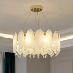 Cream Wind LED Chandelier for Master Bedroom, Living Room & Children's Room