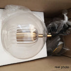 Nordic Glass LED Pendant Light for Modern Kitchen and Living Room