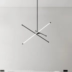 Modern Nordic Iron LED Chandelier for Living Room Bedroom - Minimalist Indoor Pendant Lighting