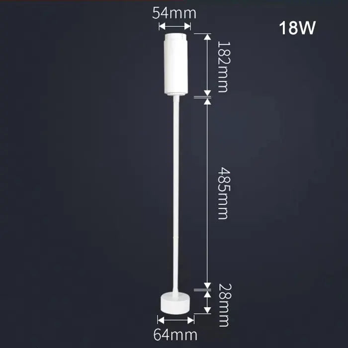 Zoomable Gooseneck Track Light for Gallery and Shop Ceiling Lighting