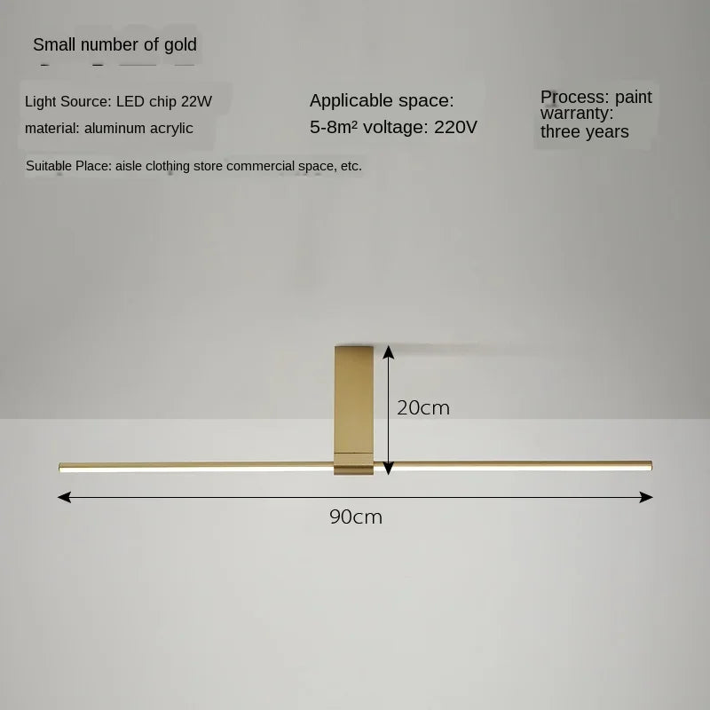 Nordic LED Ceiling Lamp for Modern Spaces