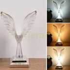 Crystal Eagle LED Table Lamp for Bedroom Study and Living Room