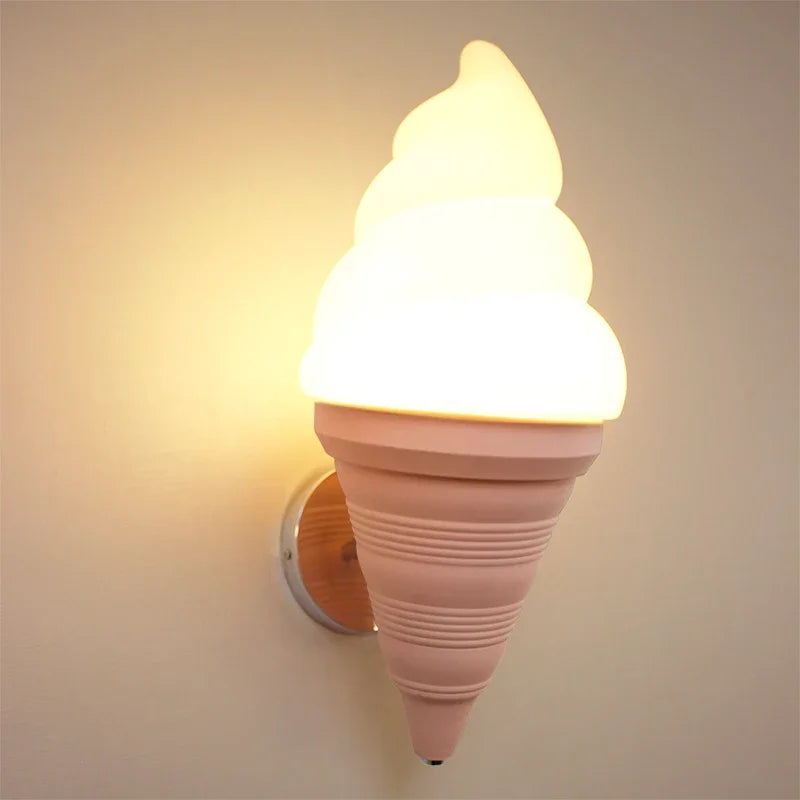 Modern LED Ice Cream Wall Sconce for Home Decor & Cafe Lighting