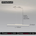 Black Line Chandelier: Elegant Salon Design, Luxury Lighting for Home and Restaurant