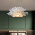Nordic Ins Girls Room Chandelier: Creative Designer Warm Living Dining Flower Lamp