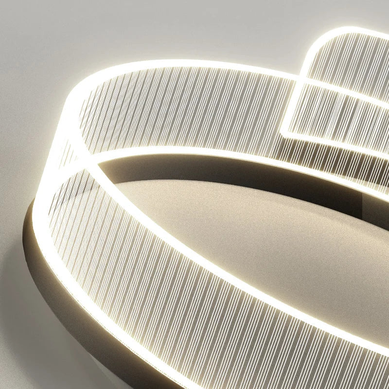 Round Led Ceiling Light: Stylish Acrylic Bedroom Lamp for Modern Lighting Solutions