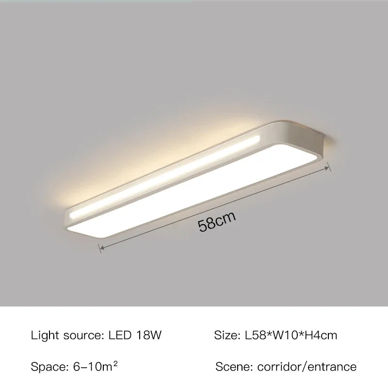 Modern Square LED Ceiling Chandelier for Home Decor