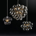 Modern Colour Bubble Chandelier for Living Room Bedroom Decor, Industrial Pendant Lighting