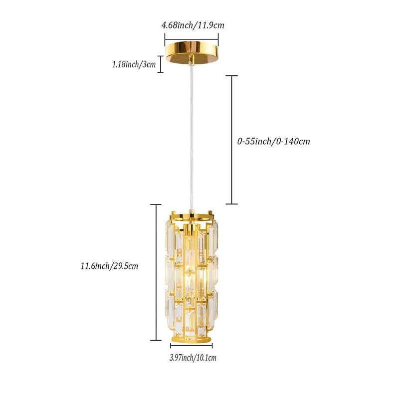 Mini Crystal Chandelier Black Chrome 3-Light for Dining Room Bedroom