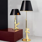 AK47 Gold LED Floor Lamp - Modern Designer Corner Light for Living Room