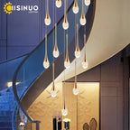 Crystal Staircase Chandelier for Luxe Home Decor