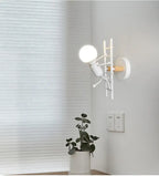 Little Man LED Wall Light: Modern, Simple, Creative Design for Children's Bedroom