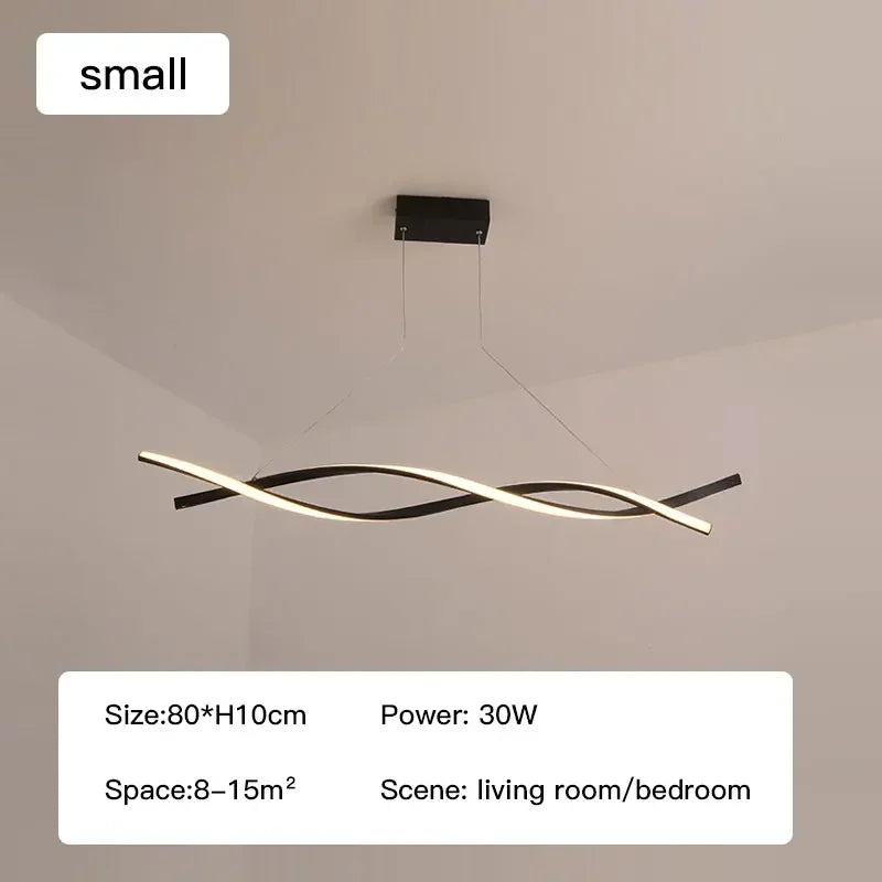 Modern Dimmable LED Pendant Lights for Kitchen Island Dining Chandelier