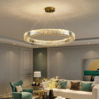 Crystal Ceiling Pendant Chandelier for Luxe Room Decor