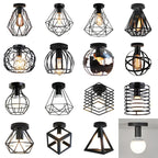 Vintage Industrial Ceiling Light for Home Decor