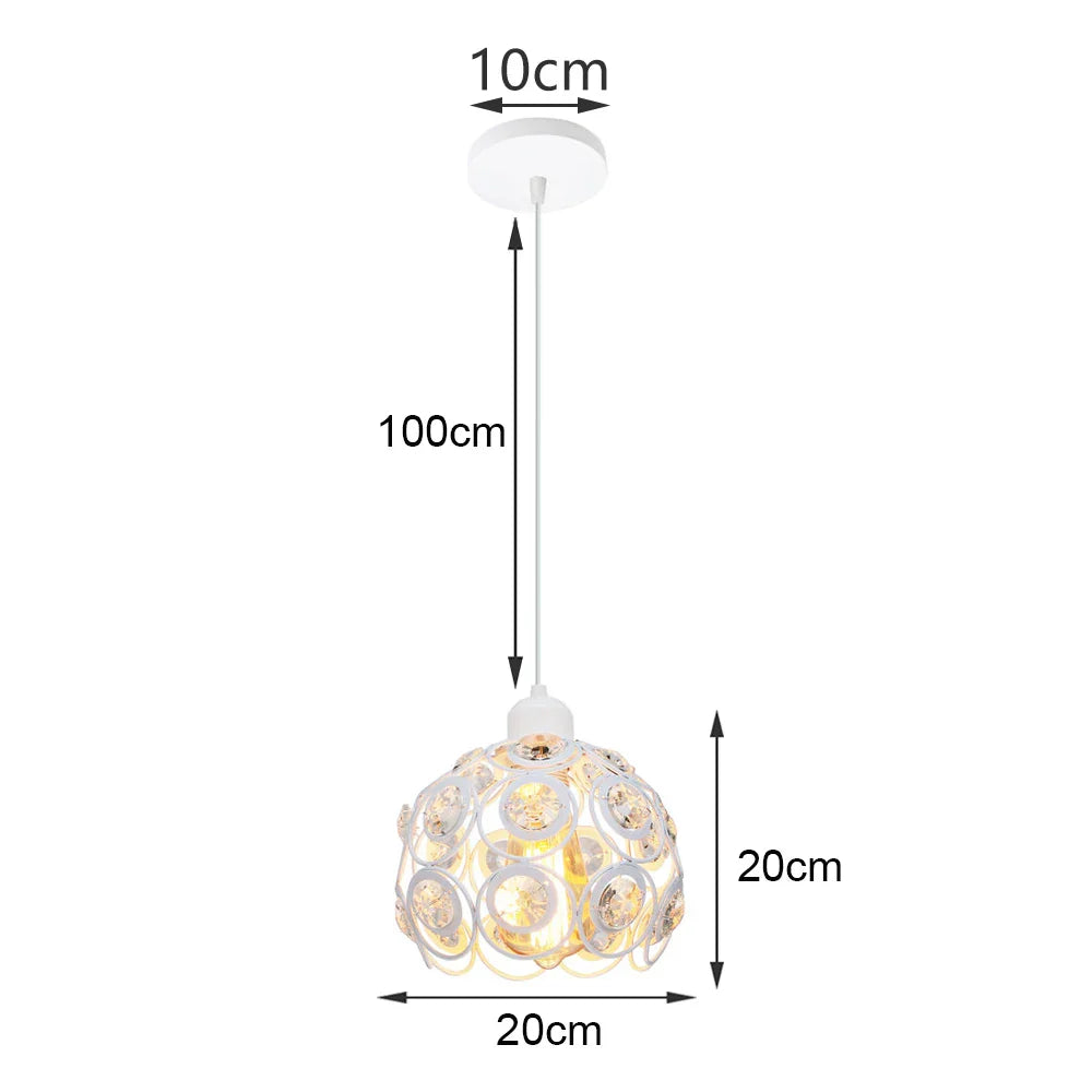 Retro Industrial Pendant Light: Modern Loft Hanging Lamp for Home Decor and Ceiling Lighting