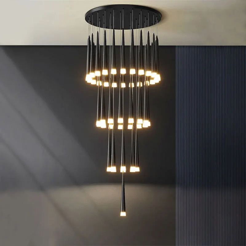 Modern Loft Chandelier LED Ceiling Light for Living Room Hallway
