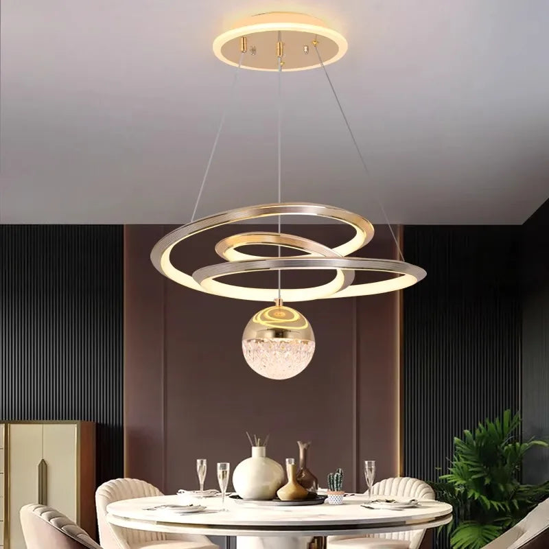 LED Pendant Lights | Modern Chandeliers for Living & Dining Room Decor