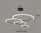 Modern Indoor Pendant Lights LED Chandelier Ceiling Lamp Dining Room Lighting