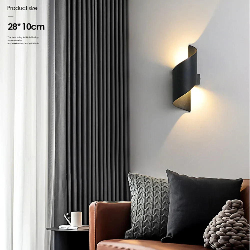 LED Acrylic Wall Light Shade for Bedroom Living Room Home décor