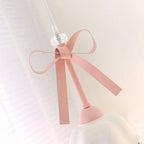 Princess Room LED Pendant Lamp Pink Bowknot Ceiling Light