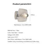 Bauhaus LED Wall Sconces: Retro Personality for Indoor Aisle Lighting