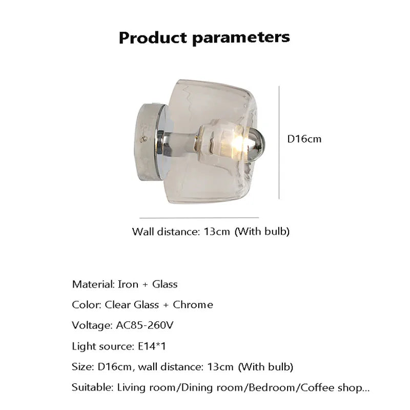 Bauhaus LED Wall Sconces: Retro Personality for Indoor Aisle Lighting