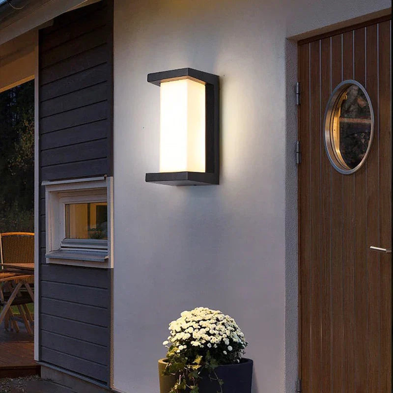 Outdoor Motion Sensor LED Wall Light Waterproof IP65 for Porch Garden Street Lighting
