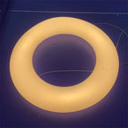 Cloud Pendant Light: Nordic Minimalist Doughnut Chandelier for Living Room & Kid's Bedroom