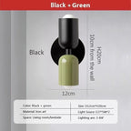 Nordic LED Colorful Wall Lights Modern Bedroom Living Room Background Wall Lamp