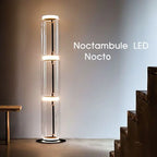 Nordic Glass LED Floor Lamp for Modern Indoor Decor
