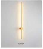 LED Strip Wall Lamp for Creative Staircase Aisle Background Wall Lights