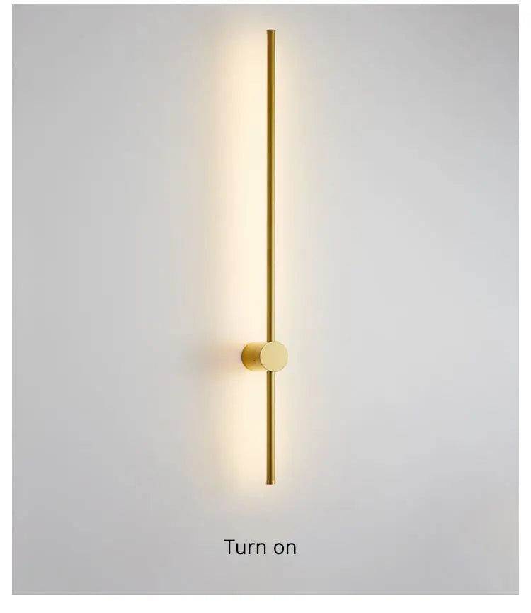 LED Strip Wall Lamp for Creative Staircase Aisle Background Wall Lights