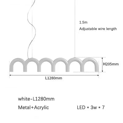 Cream Style Nordic Chandelier for Living Room, Coffee Shop, and Bar