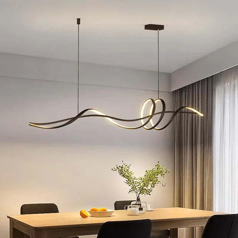 Modern Minimalist Dimmable LED Pendant Lights for Home Décor Lighting