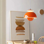 Flower Bud Pendant Light: Danish Designer Coloured Lamp for Restaurant Bedroom.