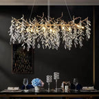 Modern Luxury Crystal Led Chandelier for Dining Living Room Hotel Hall