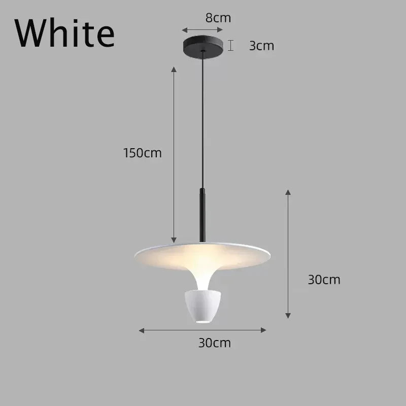 Nordic Minimalist LED Chandelier for Bedroom, Restaurant, Bar - Interior Lighting Solution
