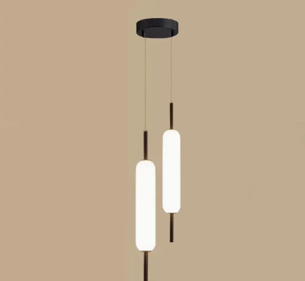 Glass LED Pendant Chandelier for Bedroom Living Room Lighting