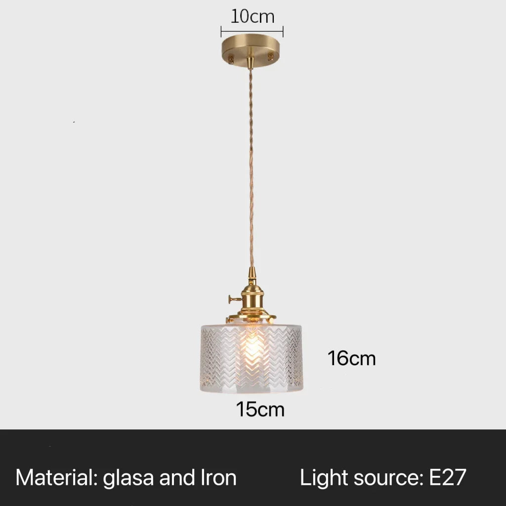 Nordic Flower Glass Pendant Chandeliers for Restaurant Cafe Hotel Decoration