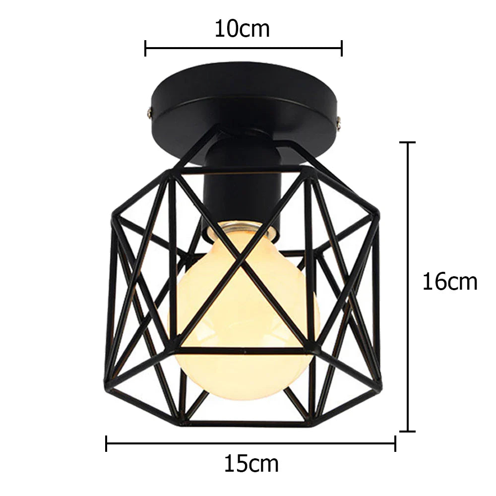 Retro Vintage Ceiling Chandelier for Home Living Room Decor