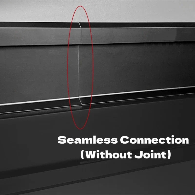 LED Skirting Line Aluminum Profile for Stylish Backlighting, Stair Lighting & Wall Trim