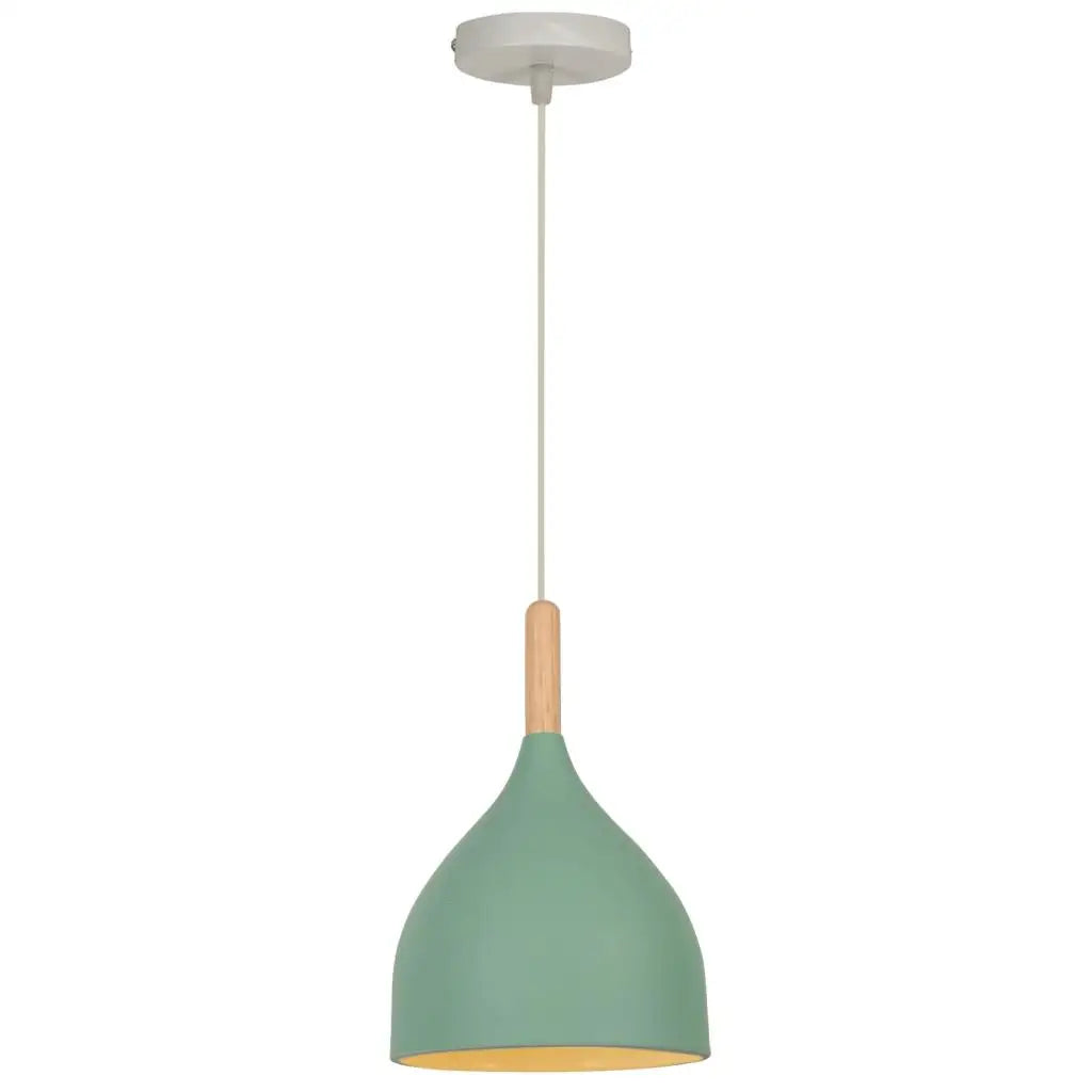 Modern Wood Pendant Light for Home, Kitchen, and Living Room