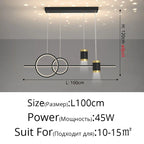 Starry Pendant Light: Modern Luxury Dining Room Chandelier Lighting