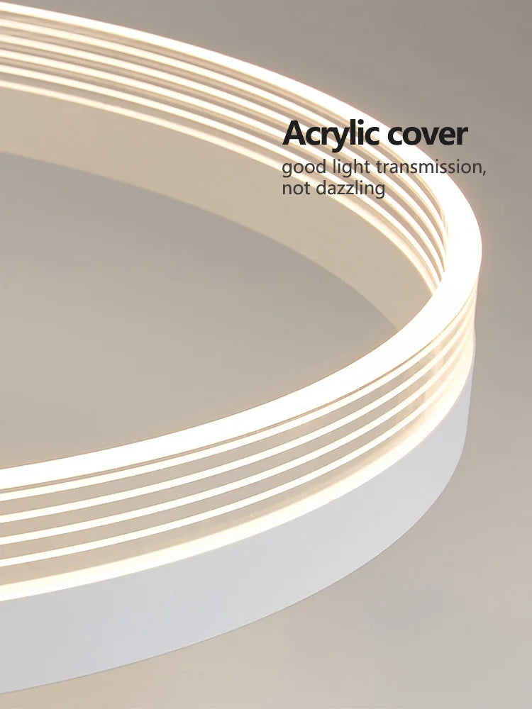 New Nordic Ceiling Lamp: Modern, Creative, Elegant Lighting for Bedroom and Living Room