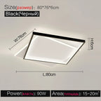 LED Ceiling Lamp Set - Modern Minimalist Nordic Bedroom Living Room Lighting